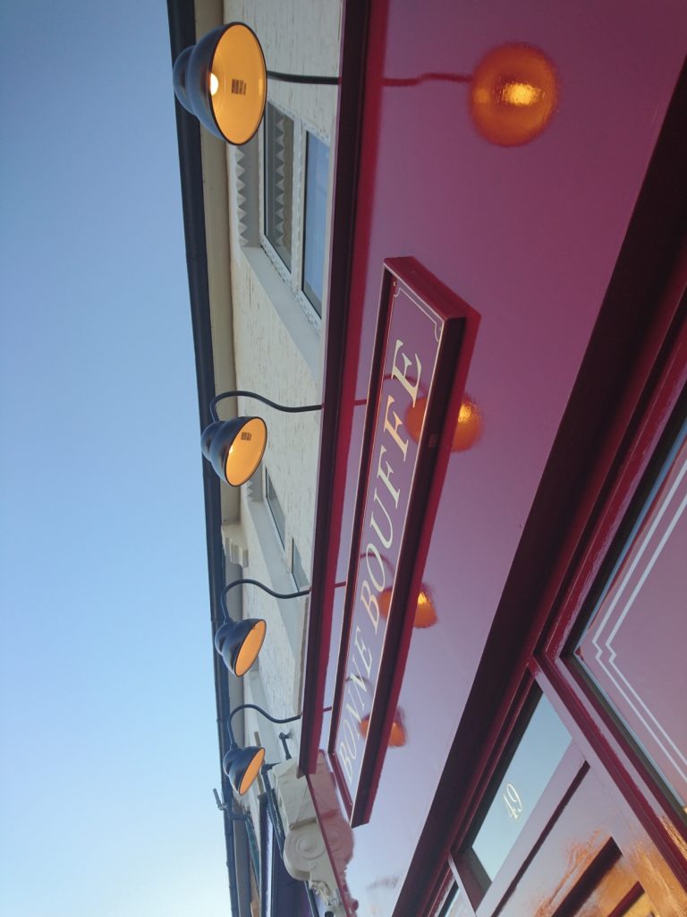 East Dulwich restaurant lighting