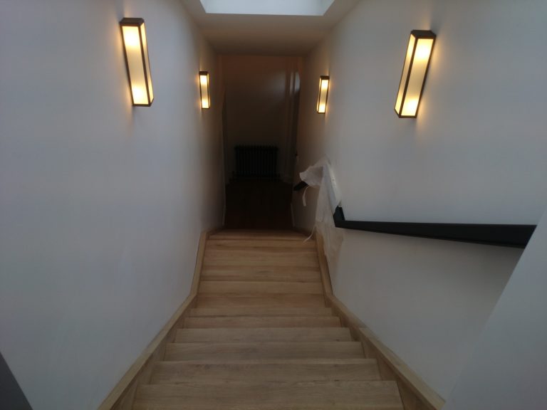 Brockley Staircase lighting