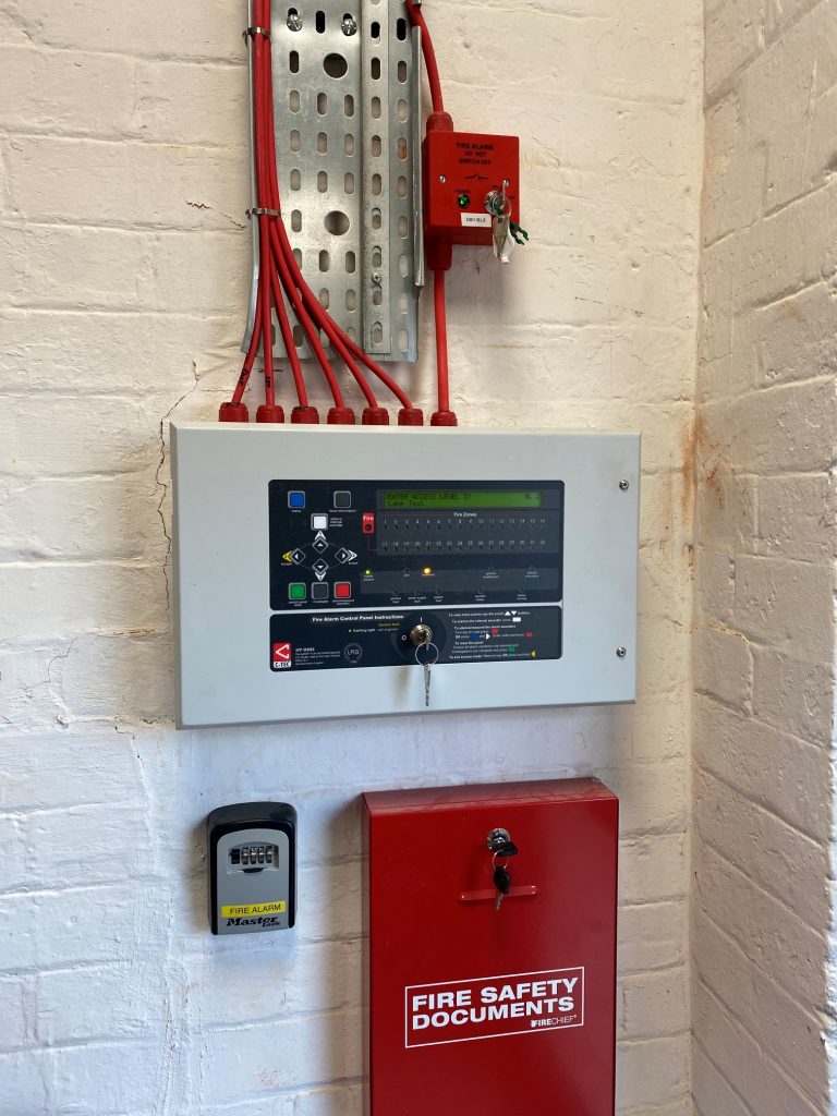 C-tec addressable Fire alarm L3 category system installed in Cobbold