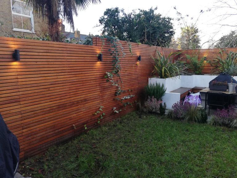 Peckham Garden lighting