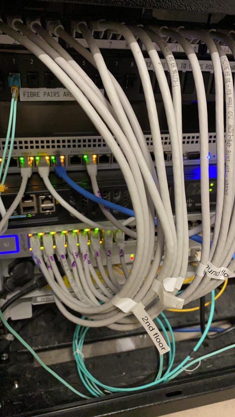 Ubiquity Switch fitted in Acton