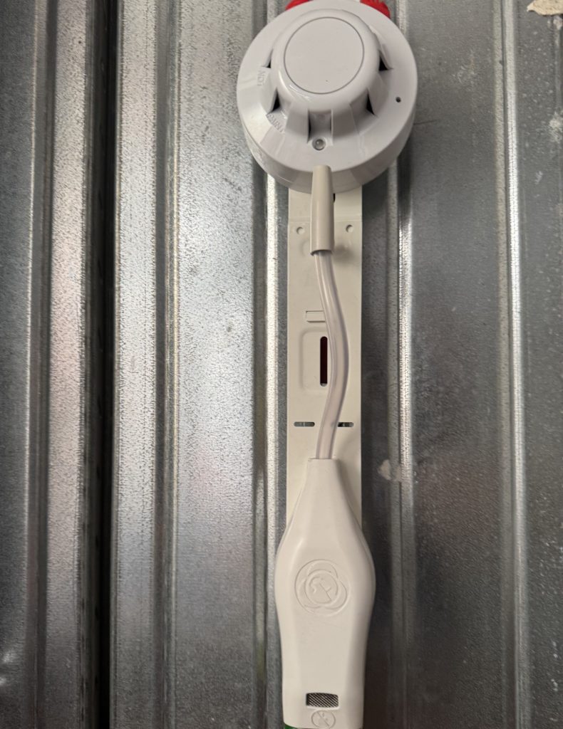 Scorpion remote testing for lift shaft installed